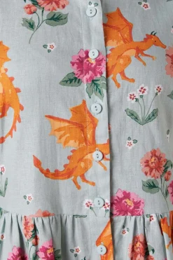 Dragon Shirt Dress