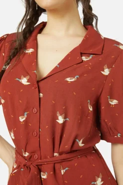 Duck Shirt Dress