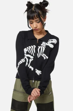 Early Jurassic Dino Knit Cardi