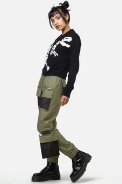 Early Jurassic Dino Knit Cardi