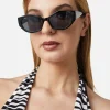 Edgy Oval Sunglasses
