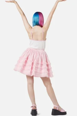 Elina Lace Trim Skirt