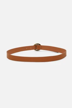 Fancy Round Buckle Belt