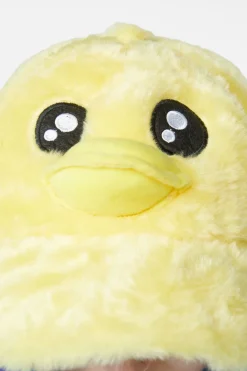 Faux Fur Duck Cap