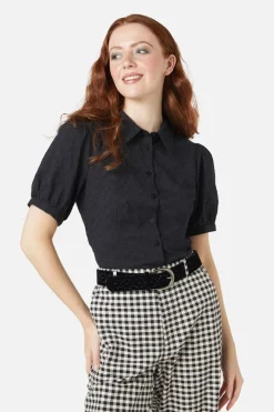 Faux Suede Cut Out Belt