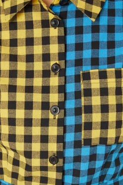 Festive Gingham Jumpsuit