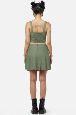 Field Work Pleated Skirt