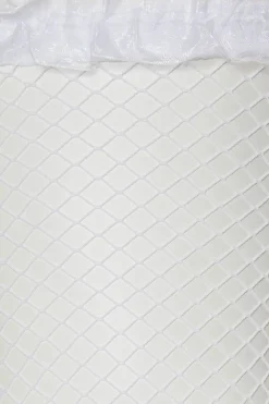 Fishnet Frill Over Knee Sock