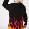 Flame On Oversized Cardi