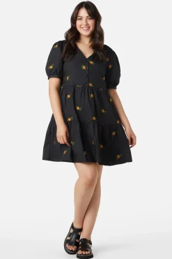 Fleur Embroidered Dress