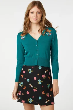 Flora Embroidered Cardi