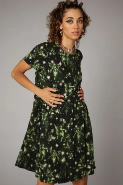 Forest Fairy Print Dress