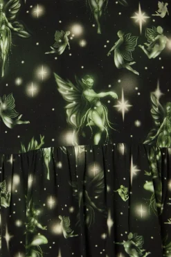 Forest Fairy Print Dress