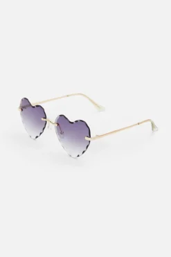 Frameless Heart Sunglasses