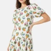 French Fruit Mini Dress