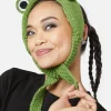 Frog Knitted Headband