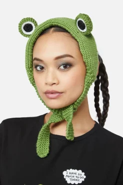 Frog Knitted Headband