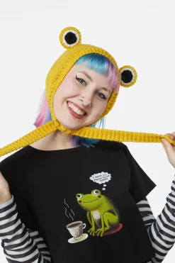 Frog Knitted Headband