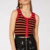 Fury Stripe Sleeveless Knit