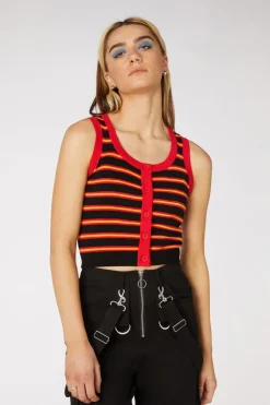 Fury Stripe Sleeveless Knit