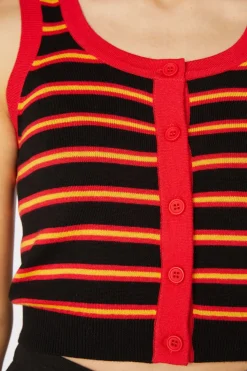 Fury Stripe Sleeveless Knit