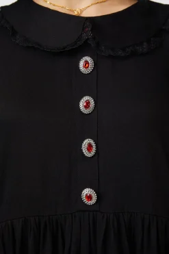 Gem Goth Babydoll Dress