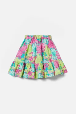 Giant Flowers Kids Skirt