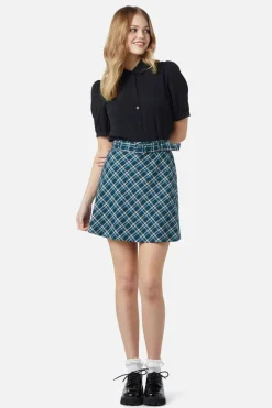 Gina Check A Line Skirt