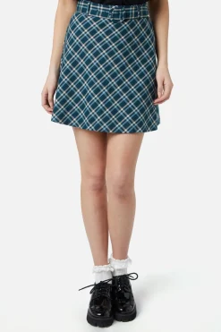 Gina Check A Line Skirt