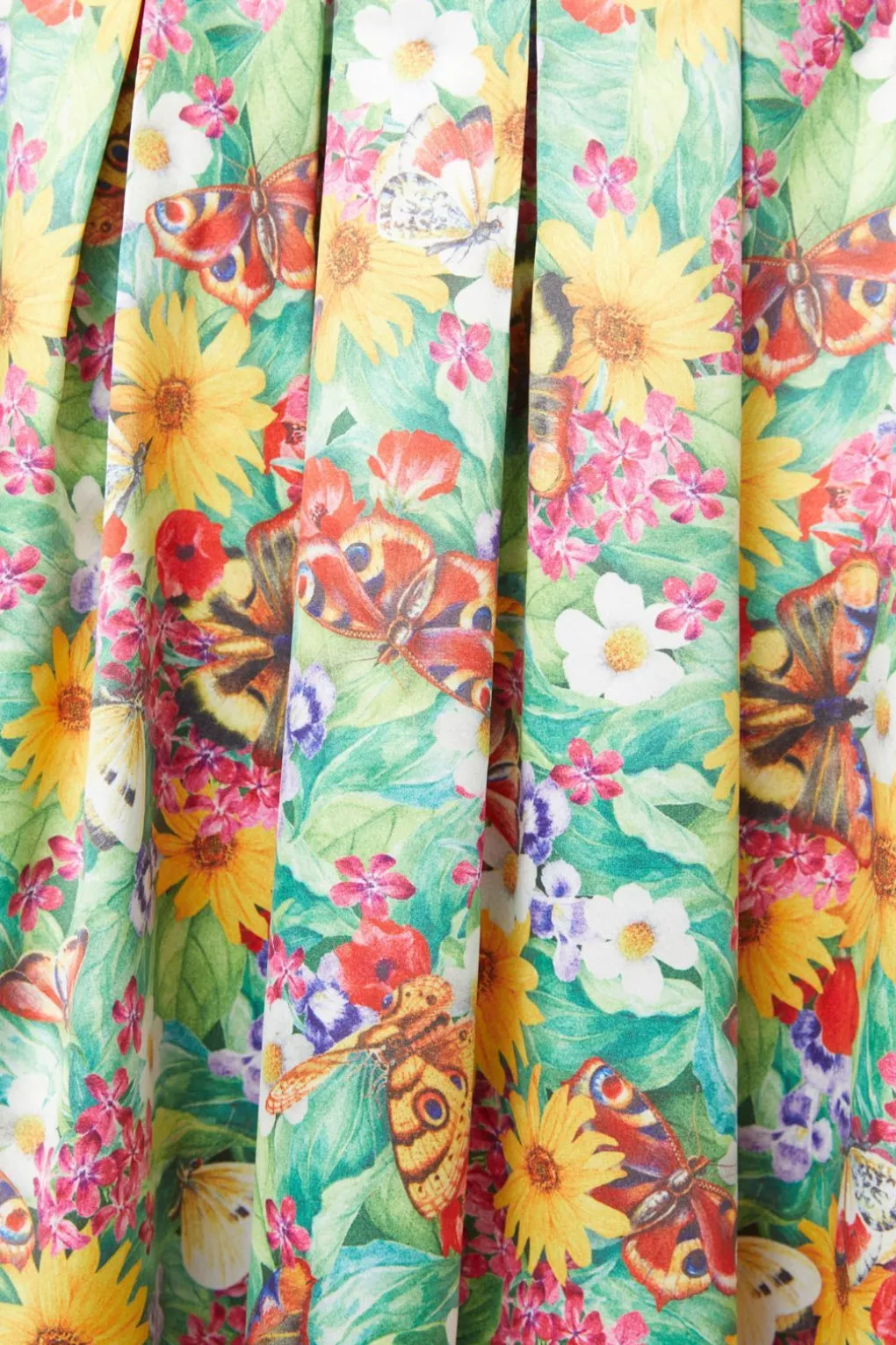 Glade Satin Midi Skirt