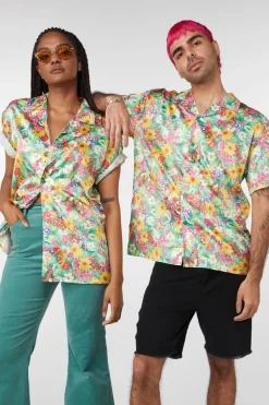 Glade Satin Printed Shirt
