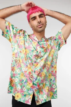 Glade Satin Printed Shirt