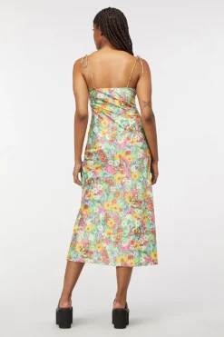 Glade Satin Slip Dress