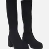 Glitter Sole Knee Boot