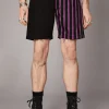 Goth Stripe Contrast Short