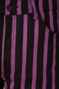 Goth Stripe Contrast Short