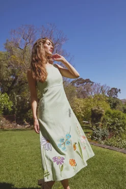Green Garden Dress