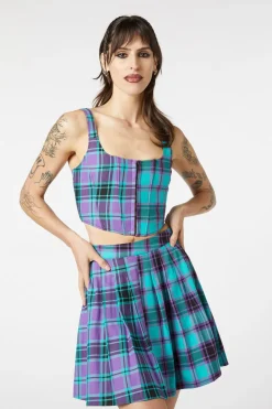 Grinning Tartan Corset