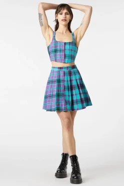 Grinning Tartan Corset