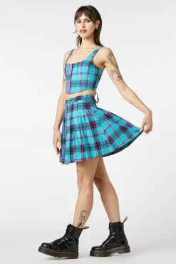Grinning Tartan Corset