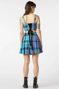 Grinning Tartan Corset