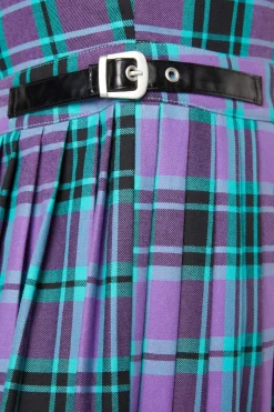 Grinning Tartan Pinafore