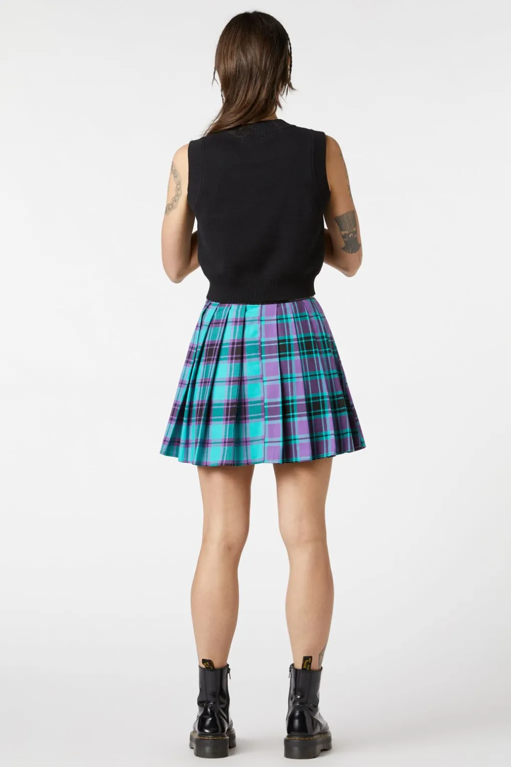 Grinning Tartan Skort