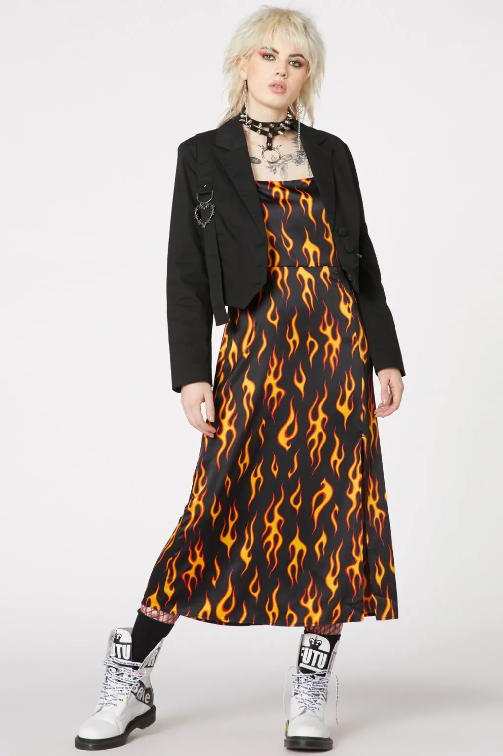 Grunge Cropped Blazer