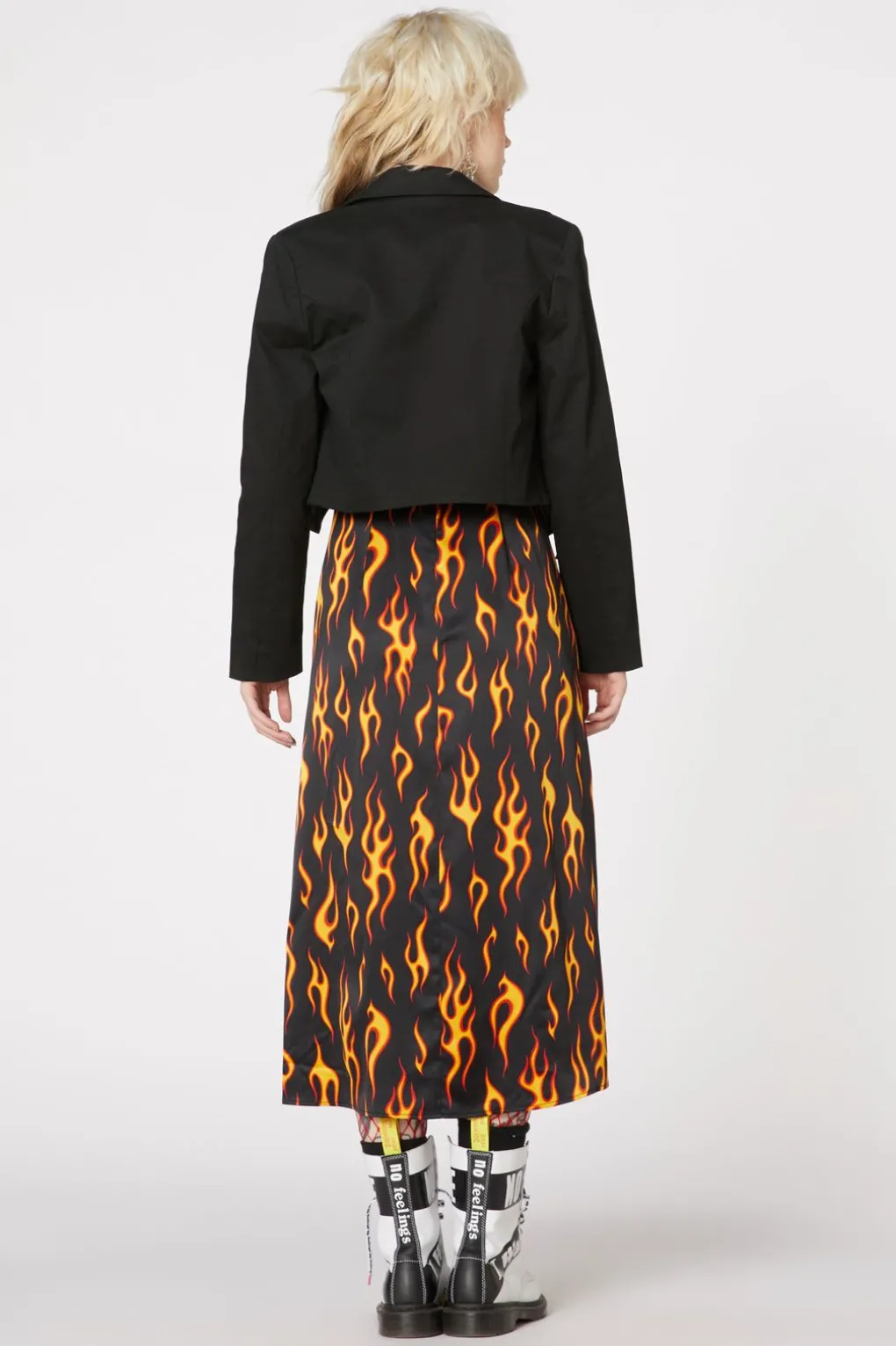 Grunge Cropped Blazer