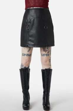 Guarded Pu Skirt