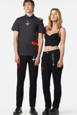 Hail Lilith Skinny Unisex Jean