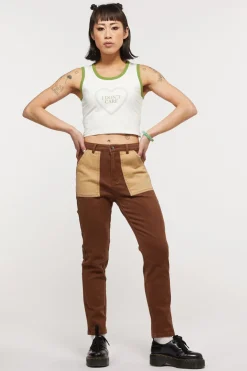 Hamlet Split Drill Jeans