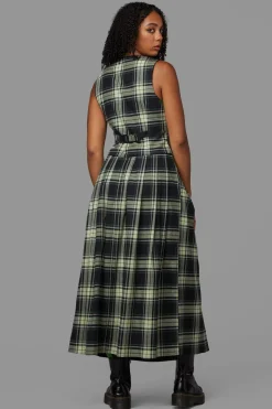 Haunted Bloom Tartan Vest