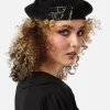 Heart Buckle Beret